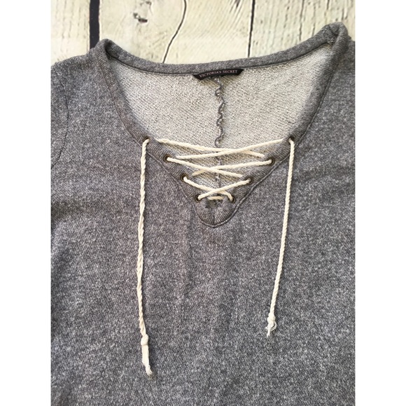 Victoria’s Secret Grey Pullover Sweatshirt - Picture 7 of 13